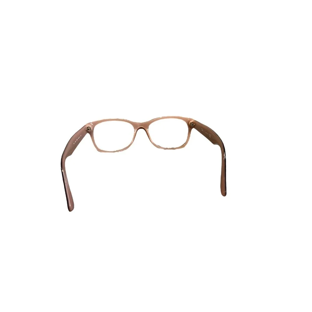 Ray Ban RB1528 3580 Junior Girl Brown Pink Oval Eyeglasses 48-16 130 FRAMES ONLY